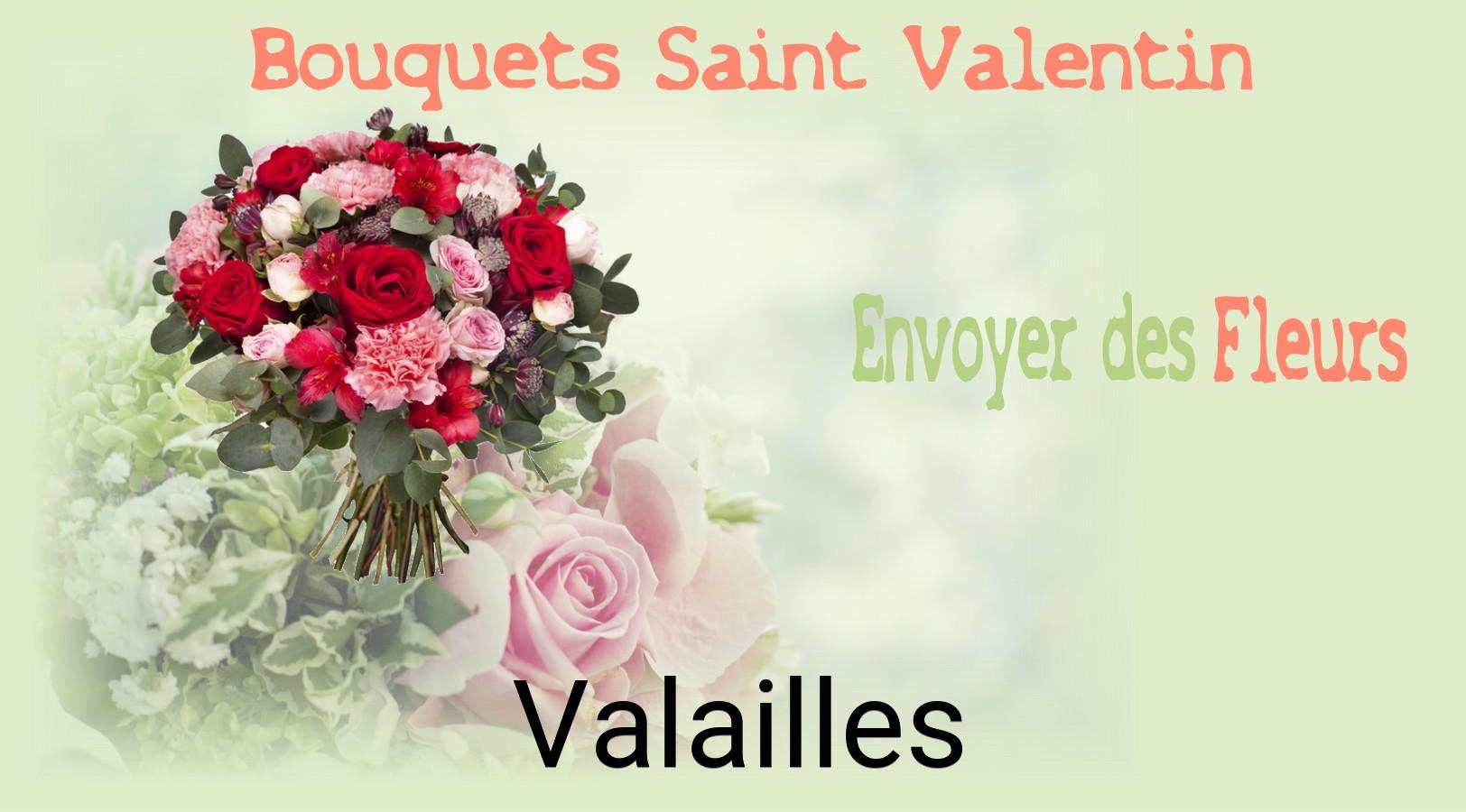 Roses de Saint-Valentin livrées à Valailles